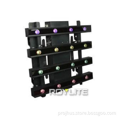 4 x 4 LED Matrix RGBW Stage Blinders For Theatrical Lightin